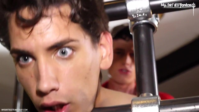 Czech Twink gets chained and tormented by big cock master! Drilling his asshole and mouth