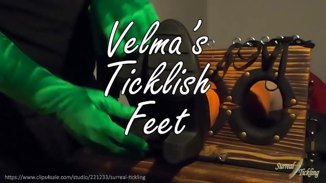 Velma's Ticklish Feet Preview