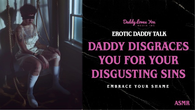 Daddy Talk: Religious Stepfather fucks you for wearing mommys clothes
