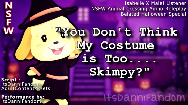 【NSFW ACNL Audio Roleplay】 Isabelle's Sexy Costume Caused Some Issues... So She Wants to Help~ 【F4M】