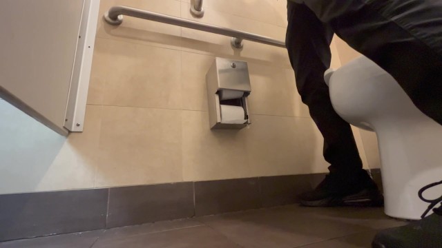 Making a huge mess after work naughty pissing and leaving it to be cleaned dirty